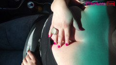 Riderqueen BBW Step Mom Latina Ebony: Moje velká prsa na veřejnosti