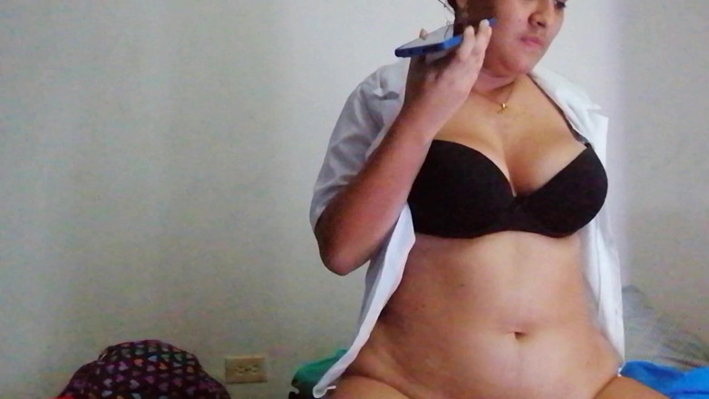 Ruxxxo18: She Talks to Her Boyfriend While He's Sucking My
