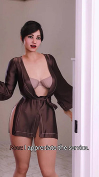 cycata MILF pieprzy chłopca z dostawą - świeże kobiety - Tabu Hentai Game - Część 14
