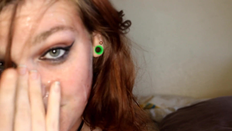 GamerGirlRoxy: Facial facefuck ceroboh dengan tali