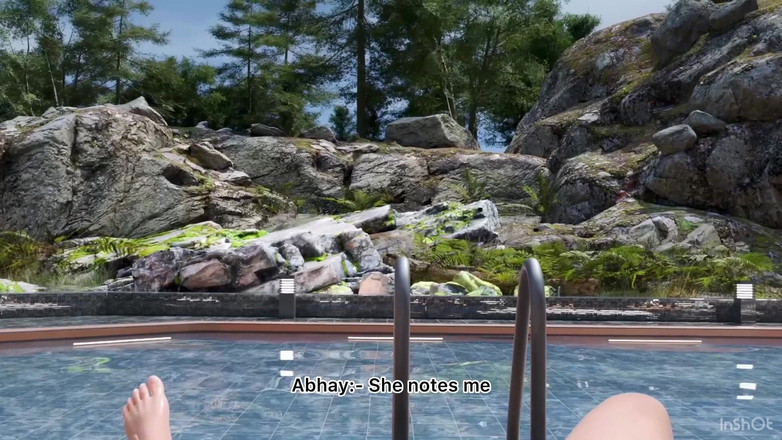 Hot sex game: 수영장에서 내 여자를 따먹어