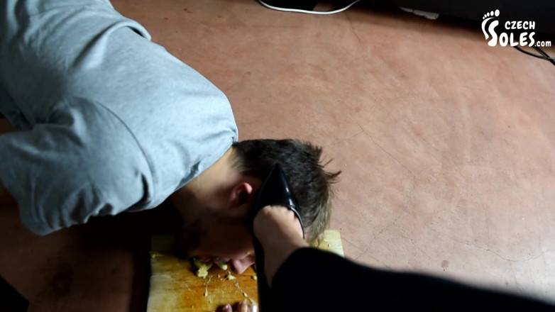 Czech Soles - foot fetish content: IT guy foot humiliation, shoe worship and foot feeding