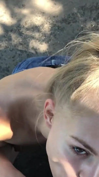 Fucking creampie, outdoor fucking makes me extreme horny