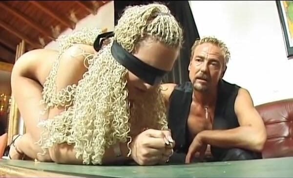 Maledom Austria: Sir Raimund dominates, taunts and humiliates his blonde sub