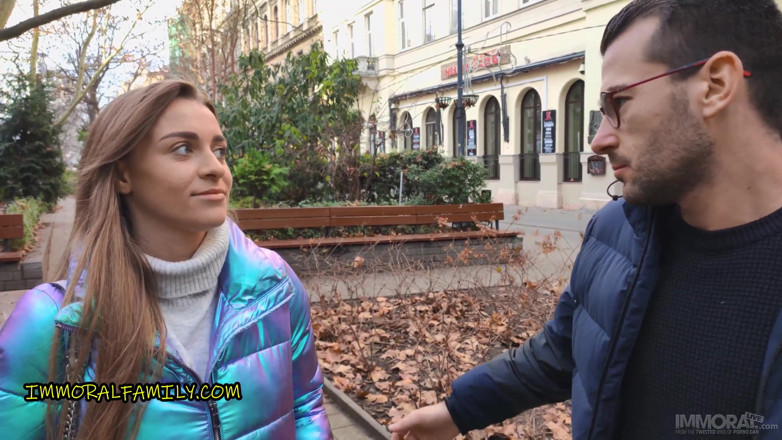 Immoral Family: Josephine Jackson, heißes, perfekte titten, fickt den trainer des stiefbruers...