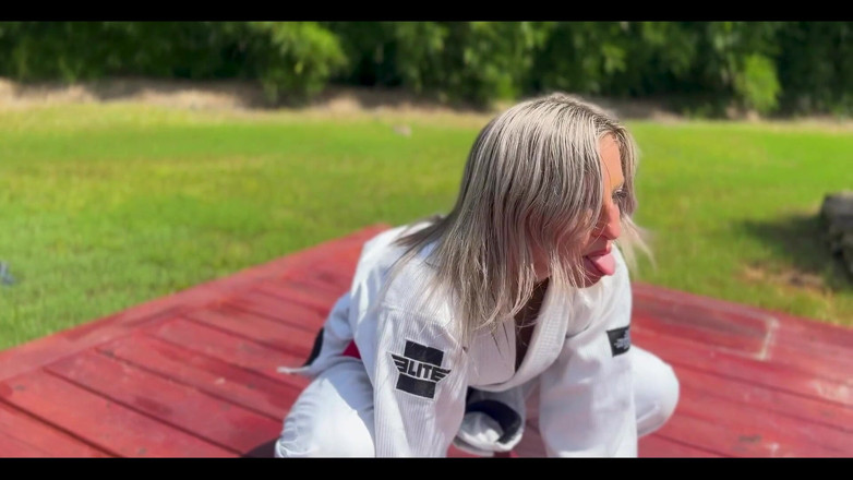 Lora Cross: Wrestling Instructor Mesmerized, Humiliated and Made to Masturbate