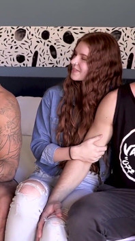 Prawdziwa para spróbuj bi-sex z Latino King