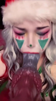 Tratamientos Faciales Y Preñada Para El Payaso Navideño