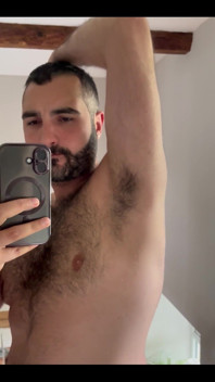 Giving a Sniff to My Hairy Pits After the Gym