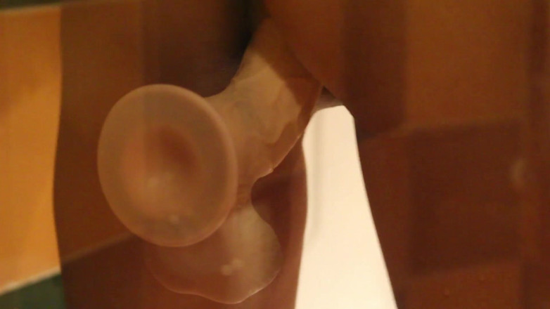 SexyThai1987: Bathroom - dildo fuck
