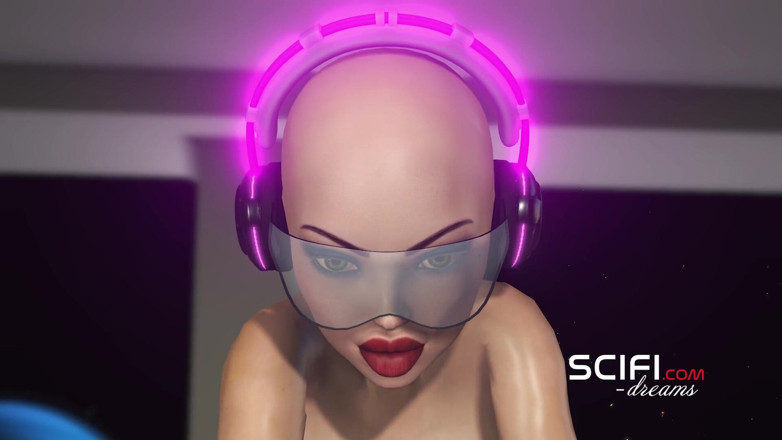 3dxpassion-transgender: Awek miang mahu dikongkek keras oleh shemale seksi 3d di stesen...