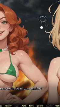 Moonripple Lake: BF Lets His Girl Get Topless on the Beach so He Can Watch Her with Bunch of People - Episode 6, 7
