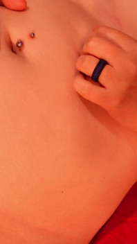 Stomach Flu - Belly Button Fetish Video - MILF's Deep Navel and Moans