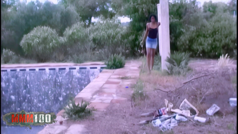 MMM100: Shania Photo Session in an Abandoned Swimming Pool with Shania,...