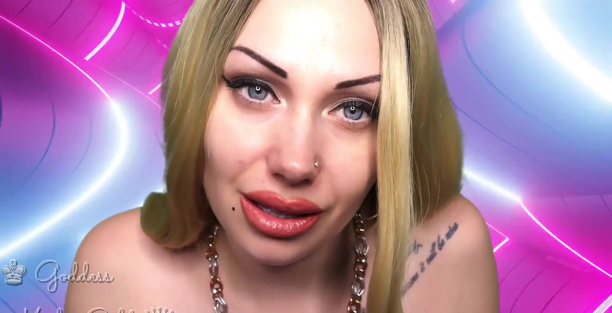 Goddess Misha Goldy: 是时候告诉每个人关于自己的真相了，你沉迷于撸管。你必须被暴露！