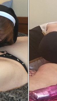 奶奶修女玛丽卡门：一个淫荡，罪恶的口交和性爱