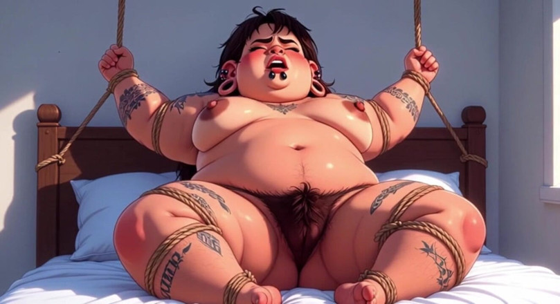 YOUR BEST FANTASY: Gorda gordinha com buceta peluda em cativeiro - extremamente tesão