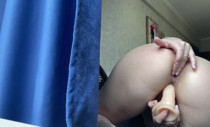 Stacy_via: Duży tyłek i głęboka penetracja!