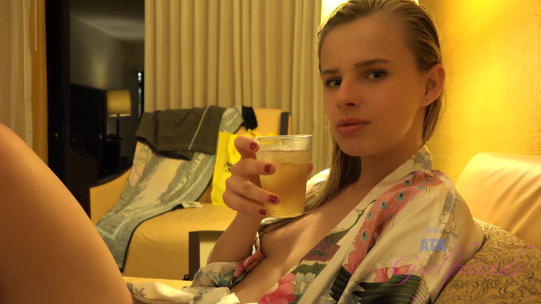 ATK Fans (Girlfriends): Jillian looks so sexy in her silky robe ready to...