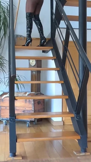 Black Swan: My Boss Makes Me Clean His Penthouse in High Heels