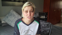 domslutfucker: Блондинка не хоче мати справу з твоїм маленьким членом, непрямий розрив