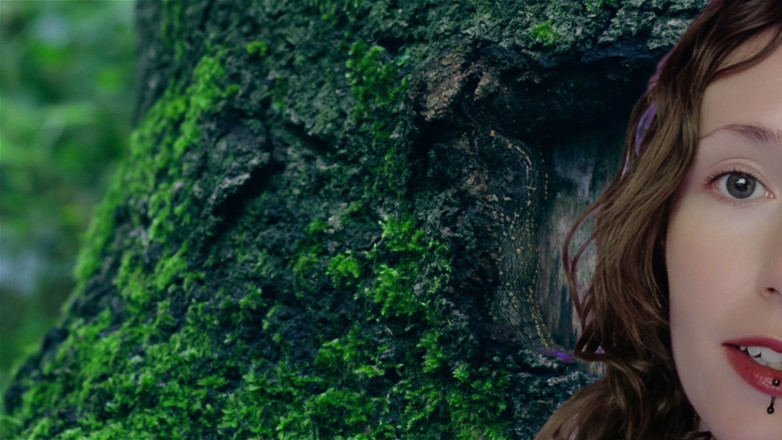 Goddess Transcendence: Dominare cu zeiță naturală cu venerare de păr