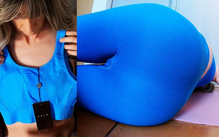 Ane Get Horny: 新しいヨガ服を試着