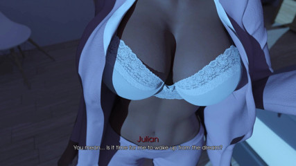 3D Cartoon Porn: My Pleasure 6: Julian's Mystery BJ & Julia-haley Lesbian Lick-finger