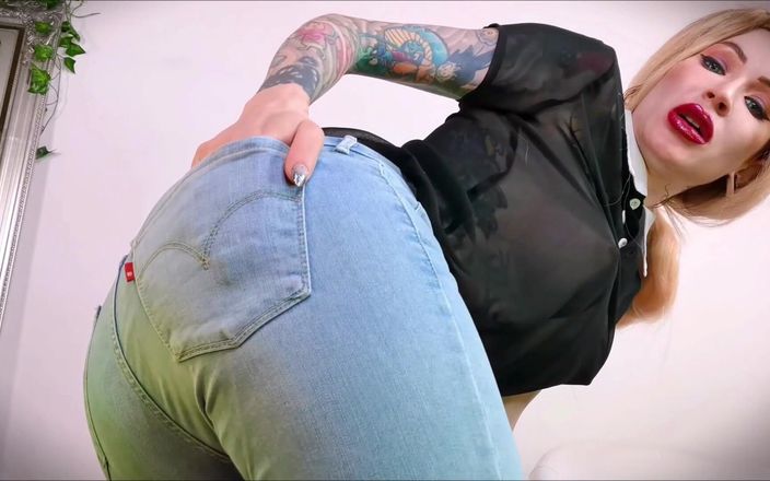 Baal Eldritch: Worship Your Sexy Teacher&amp;#039;s Jeans Covered Booty! - Jeans, Face Sitting