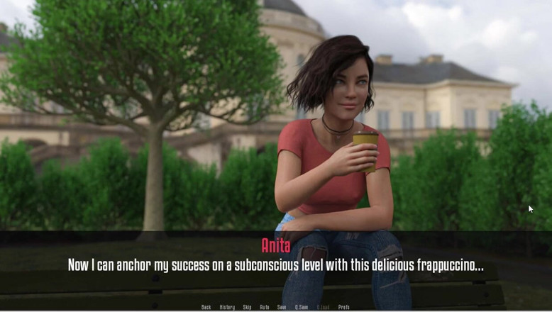 XXX Games Bunk: Anitas Praktikum - Gameplay - Rollenspiel - Zeigt titten im Bus und interview
