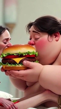 Séance d’alimentation SSBBW extrêmement mince vs énorme