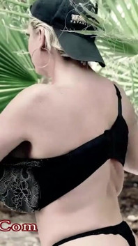 Claudia Marie nude hiking trip