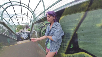 VR smokers HD-2D Videos Only: Annabel Lee - rökning