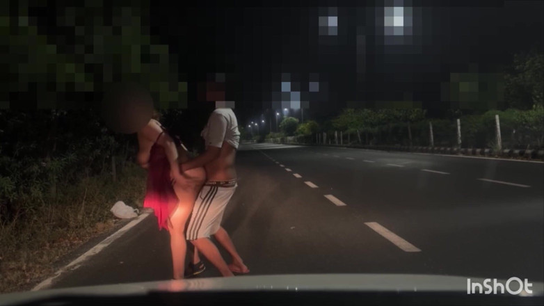 Indian Couplexx: Caliente india folla extraño en el camino