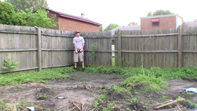Straight naked thugs: Rough Straight Jock Lex Busts a Nutt Outdoors