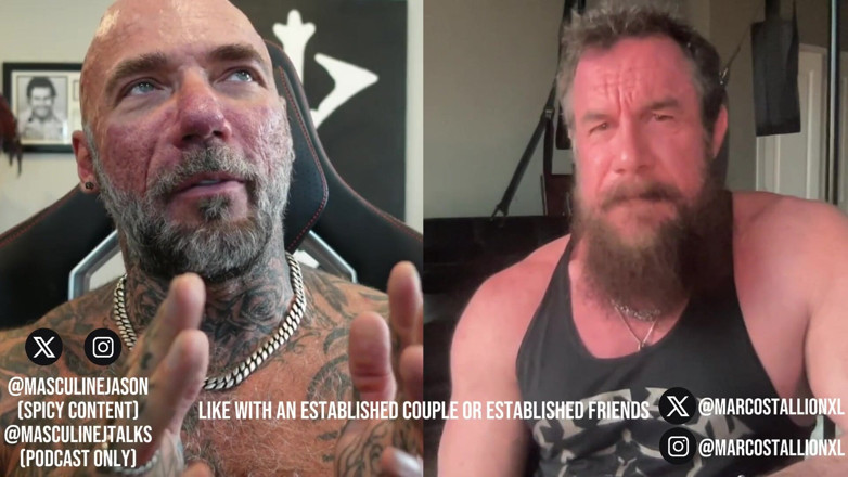 Raw and Uncensored with Masculine Jason: Porn Star Confessions - Marco Stallion Episode 219