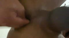 Kimora Creams: Calda ragazza trans fista il suo culo stretto