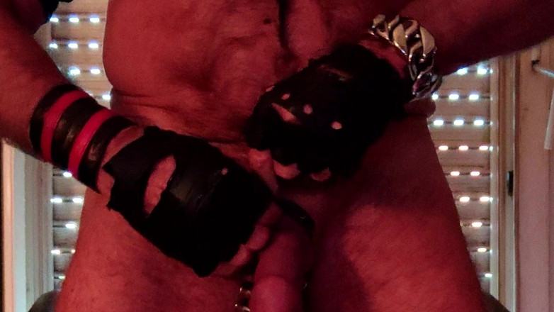 MusclesCigarsFFPig: Sigaro,, allungamento dei testicoli, pompaggio dei testicoli e del pene