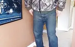 Home from work and horny