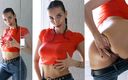 Real sweet bunny: Wet t-shirt-show mit anal fingern - RealSweetBunny