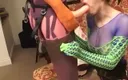 Homegrown Video: Freaky English Lesbos Have Strap on Anal Sex