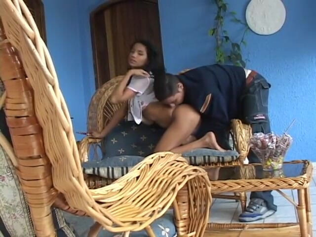 Latina Bang: Cute Petite Latin Girl Gets Her Pussy and Ass Fucked...