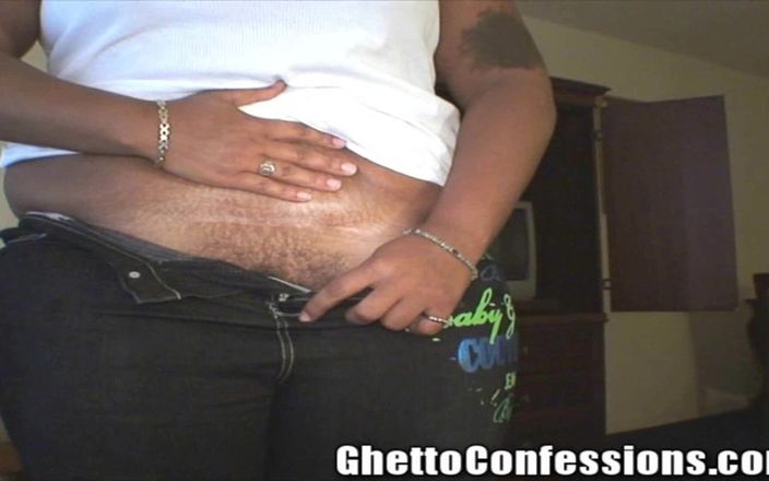 Ghetto Confessions: Mulatto oreo ho şişman yarak emici beyaz penise geri dönüyor ve...