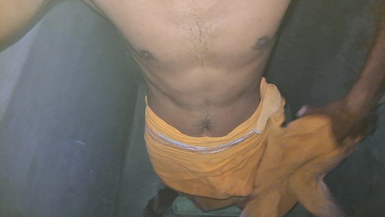 Rk_pornstar: Young Boy From Village Fists Indian Gay in Bathroom