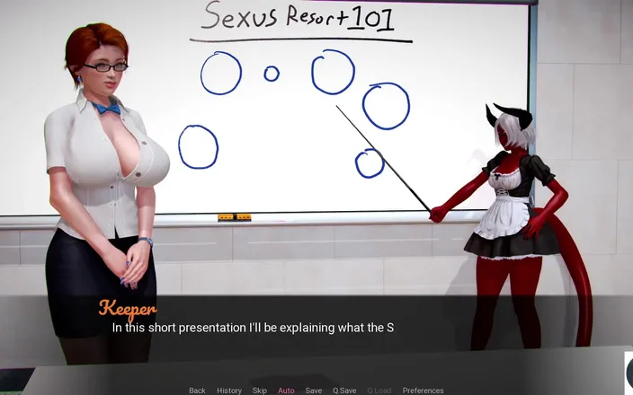 Joystick Cinema: Sexus Resort - (pt 01) - in Love with the Devil Gal
