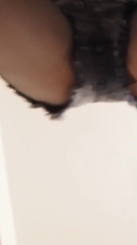 Wearing Pantyhose Directly, Low Angle