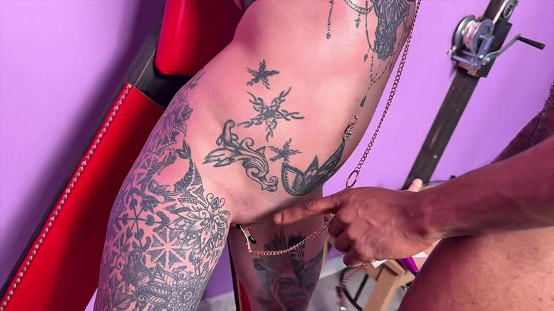 SandyCandie: Sklave kommt spät an und die Tische drehen sich