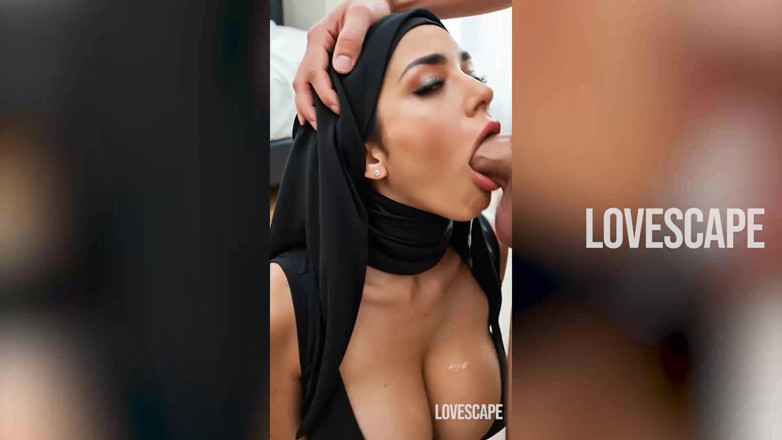 Lovescape: 戴穆斯林头巾的女郎合集