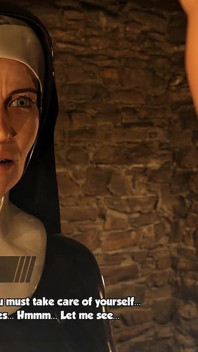 Area69: Svatá jeptiška dojí velký penis k očištění koulí - epizoda 24