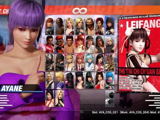 LewdArcade: Dead or Alive Nude Game Play [part 03] | Ayane Vs Leifang